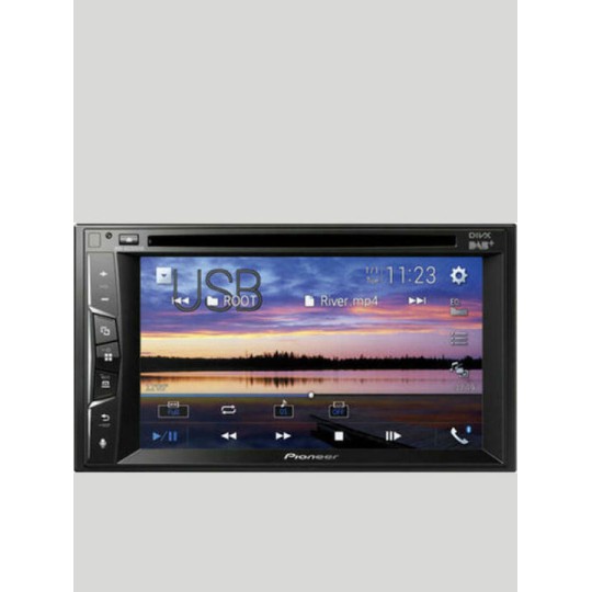 Pioneer Ηχοσύστημα Αυτοκινήτου 2DIN (Bluetooth/USB/AUX/WiFi/GPS/Apple-Carplay/Android-Auto) με Οθόνη Αφής 6.2