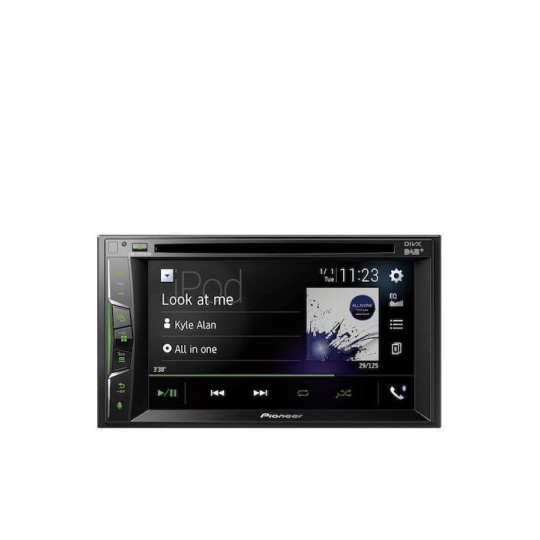 Pioneer Ηχοσύστημα Αυτοκινήτου 2DIN (Bluetooth/USB/WiFi/GPS/Apple-Carplay/Android-Auto/CD) με Οθόνη Αφής 6.2