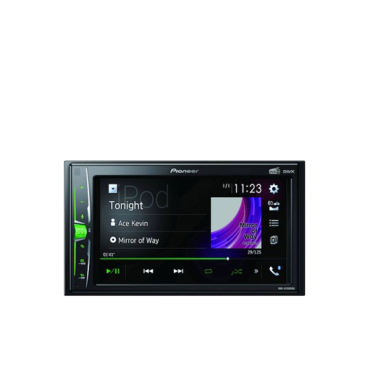 Pioneer Ηχοσύστημα Αυτοκινήτου 2DIN (Bluetooth/USB/AUX/GPS) με Οθόνη Αφής 6.2