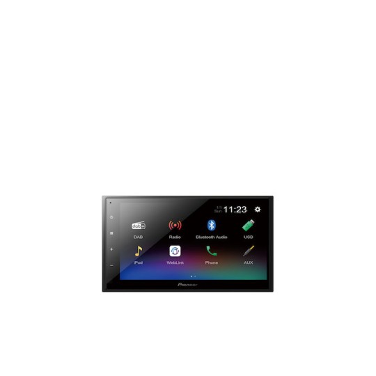 Pioneer Ηχοσύστημα Αυτοκινήτου 2DIN (Bluetooth/USB/AUX/WiFi/GPS/Apple-Carplay/Android-Auto) με Οθόνη Αφής 6.8
