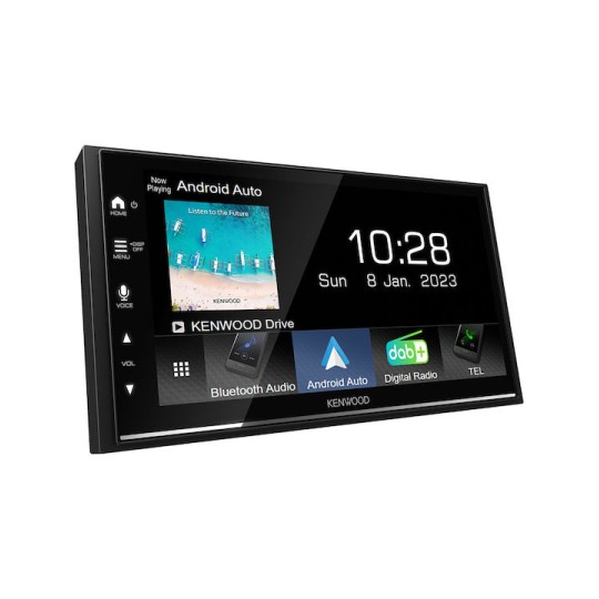 Kenwood Ηχοσύστημα Αυτοκινήτου 2DIN (Bluetooth/USB/WiFi/GPS/Apple-Carplay/Android-Auto) με Οθόνη Αφής 6.8