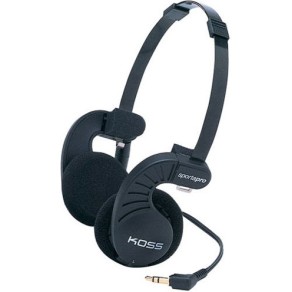 Koss Sporta Pro Ενσύρματα On Ear Ακουστικά Μαύρα