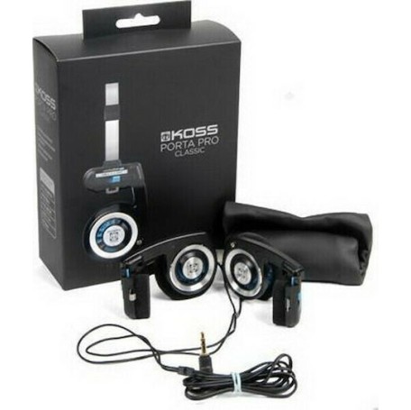 Koss Porta Pro Classic Ενσύρματα On Ear Ακουστικά Μαύρα / Ασημί