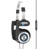 Koss Porta Pro Mic/Remote Ενσύρματα On Ear Ακουστικά Μαύρα / Ασημί
