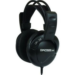 Koss UR20 Ενσύρματα Over Ear Ακουστικά Μαύρα