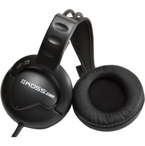 Koss UR20 Ενσύρματα Over Ear Ακουστικά Μαύρα