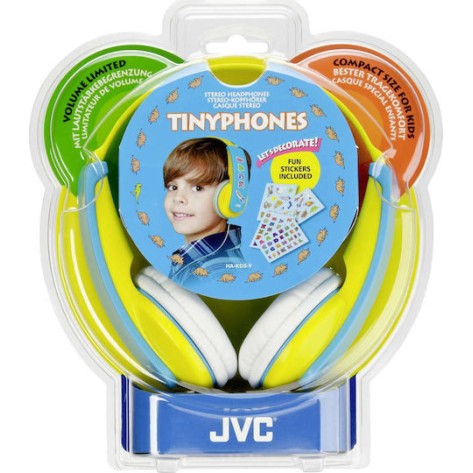 JVC HA-KD5 Ενσύρματα Παιδικά On Ear Ακουστικά Κίτρινα