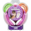 JVC HA-KD5 Ασύρματα / Ενσύρματα Παιδικά On Ear Ακουστικά με 3 ώρες Λειτουργίας Φούξια
