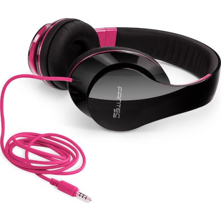 Fantec SHP-250AJ Ενσύρματα On Ear Ακουστικά Ροζ