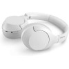 Philips TAH8506WT Ασύρματα / Ενσύρματα Over Ear Ακουστικά με 60 ώρες Λειτουργίας Λευκά