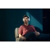 Philips TAH8506WT Ασύρματα / Ενσύρματα Over Ear Ακουστικά με 60 ώρες Λειτουργίας Λευκά