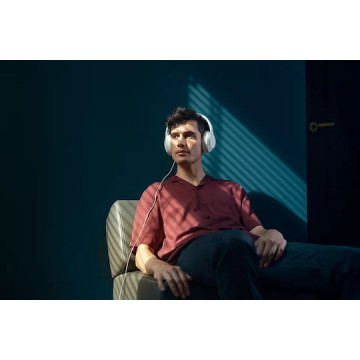 Philips TAH8506WT Ασύρματα / Ενσύρματα Over Ear Ακουστικά με 60 ώρες Λειτουργίας Λευκά