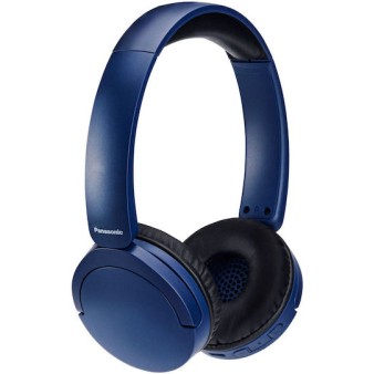 Panasonic RB-HF630BE-A Ασύρματα / Ενσύρματα On Ear Ακουστικά με 72 ώρες Λειτουργίας Navy Μπλε