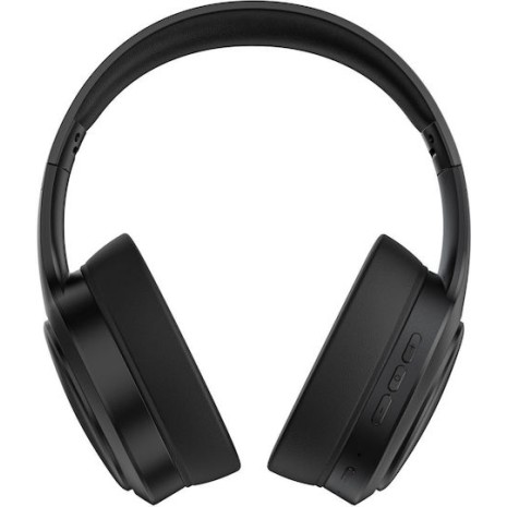Boompods HP2BLK Ασύρματα Bluetooth On Ear Ακουστικά με 50 ώρες Λειτουργίας Μαύρα