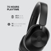 OneOdio Focus A5 Ασύρματα / Ενσύρματα Over Ear Ακουστικά με 75 ώρες Λειτουργίας και Quick Charge Μαύρα