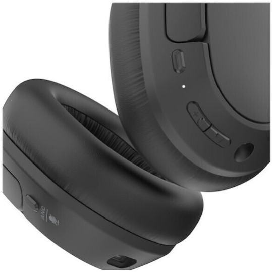 Belkin SoundForm Isolate Ασύρματα / Ενσύρματα Over Ear Ακουστικά με 60 ώρες Λειτουργίας Μαύρα