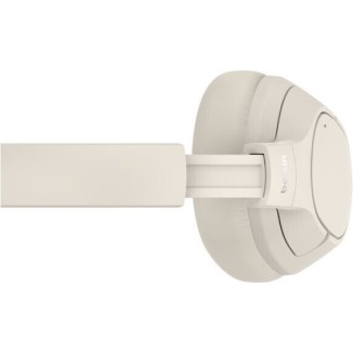 Belkin SoundForm Isolate Ασύρματα / Ενσύρματα Over Ear Ακουστικά με 60 ώρες Λειτουργίας Sand