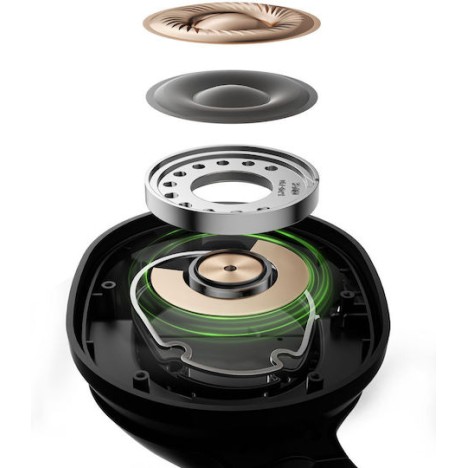 Belkin SoundForm Surround Ασύρματα / Ενσύρματα Over Ear Ακουστικά και Quick Charge Μαύρα