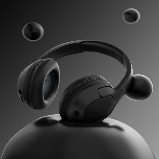 Belkin SoundForm Surround Ασύρματα / Ενσύρματα Over Ear Ακουστικά και Quick Charge Μαύρα