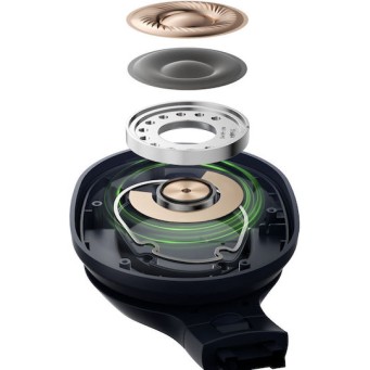 Belkin Soundform Surround Ασύρματα / Ενσύρματα Over Ear Ακουστικά με 60 ώρες Λειτουργίας και Quick Charge Μπλε