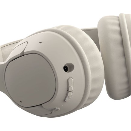 Belkin SoundForm Surround Ασύρματα / Ενσύρματα Over Ear Ακουστικά με 60 ώρες Λειτουργίας και Quick Charge Sand