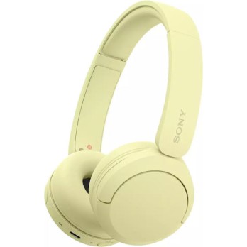 Sony WH-CH520 Ασύρματα Bluetooth On Ear Ακουστικά με 50 ώρες Λειτουργίας και Quick Charge Κίτρινα