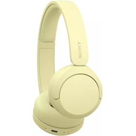 Sony WH-CH520 Ασύρματα Bluetooth On Ear Ακουστικά με 50 ώρες Λειτουργίας και Quick Charge Κίτρινα