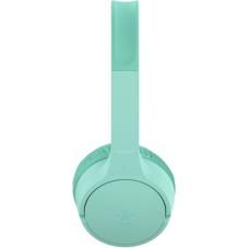 Belkin Soundform Mini Ασύρματα / Ενσύρματα Παιδικά On Ear Ακουστικά με 30 ώρες Λειτουργίας Mint