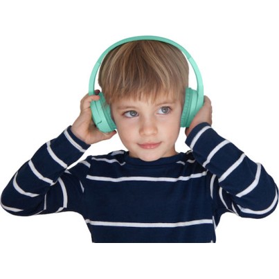 Belkin Soundform Mini Ασύρματα / Ενσύρματα Παιδικά On Ear Ακουστικά με 30 ώρες Λειτουργίας Mint