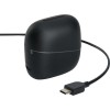 Panasonic RB-F10 Open Ear Bluetooth Handsfree Ακουστικά με Αντοχή στον Ιδρώτα και Θήκη Φόρτισης Μαύρα