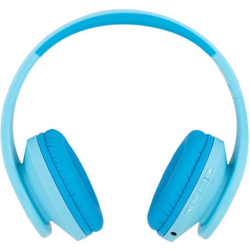PowerLocus P2 Ασύρματα / Ενσύρματα Παιδικά Over Ear Ακουστικά με 20 ώρες Λειτουργίας Μπλε