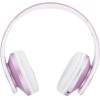 PowerLocus P2 Ασύρματα / Ενσύρματα Παιδικά Over Ear Ακουστικά με Ραδιόφωνο με 20 ώρες Λειτουργίας Pink-White