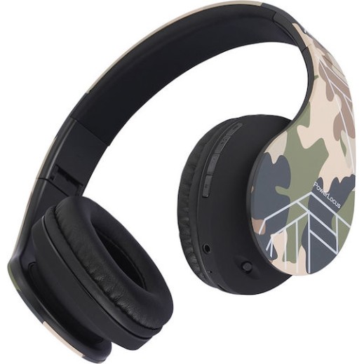 PowerLocus P2 Ασύρματα / Ενσύρματα Παιδικά Over Ear Ακουστικά με Ραδιόφωνο με 15 ώρες Λειτουργίας Πολύχρωμα