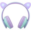 PowerLocus P2 Ασύρματα / Ενσύρματα Παιδικά Over Ear Ακουστικά με Ραδιόφωνο Τιρκουάζ