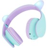 PowerLocus P2 Ασύρματα / Ενσύρματα Παιδικά Over Ear Ακουστικά με Ραδιόφωνο Τιρκουάζ