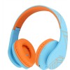 PowerLocus P2 Ασύρματα / Ενσύρματα Παιδικά Over Ear Ακουστικά με Ραδιόφωνο με 20 ώρες Λειτουργίας Γαλάζια