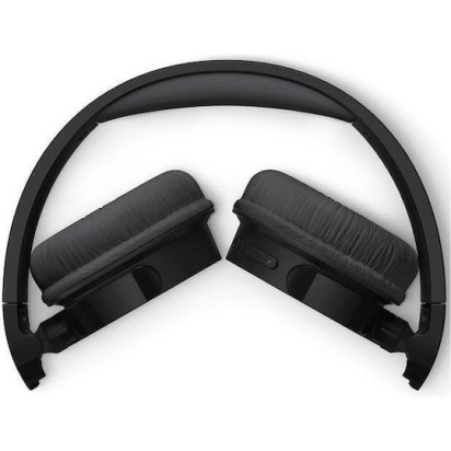 Philips TAH3209BK Ασύρματα / Ενσύρματα On Ear Ακουστικά με 25 ώρες Λειτουργίας και Quick Charge Μαύρα
