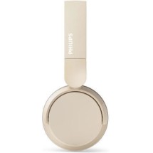 Philips TAH3209BG/00 Ασύρματα / Ενσύρματα On Ear Ακουστικά με 25 ώρες Λειτουργίας και Quick Charge Μπεζ