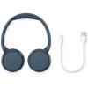 Philips TAH4209 Ασύρματα / Ενσύρματα On Ear Ακουστικά με 55 ώρες Λειτουργίας και Quick Charge Μπλε