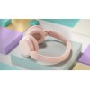 Philips TAH4209 Ασύρματα / Ενσύρματα On Ear Ακουστικά με 55 ώρες Λειτουργίας και Quick Charge Ροζ