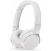 Philips TAH4209 Ασύρματα / Ενσύρματα On Ear Ακουστικά με 55 ώρες Λειτουργίας και Quick Charge Λευκά