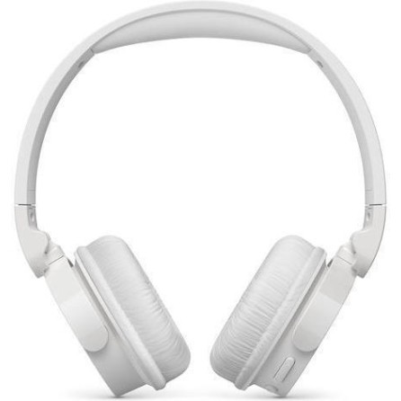 Philips TAH4209 Ασύρματα / Ενσύρματα On Ear Ακουστικά με 55 ώρες Λειτουργίας και Quick Charge Λευκά