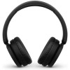 Philips TAH5209 Ασύρματα / Ενσύρματα On Ear Ακουστικά με 65 ώρες Λειτουργίας και Quick Charge Μαύρα