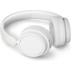 Philips TAH5209 Ασύρματα / Ενσύρματα On Ear Ακουστικά με 65 ώρες Λειτουργίας και Quick Charge Λευκά