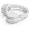 Philips TAH5209 Ασύρματα / Ενσύρματα On Ear Ακουστικά με 65 ώρες Λειτουργίας και Quick Charge Λευκά