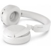 Philips TAH8000E Ασύρματα / Ενσύρματα Over Ear Ακουστικά και Quick Charge Λευκά