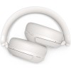Philips TAH8000E Ασύρματα / Ενσύρματα Over Ear Ακουστικά και Quick Charge Λευκά