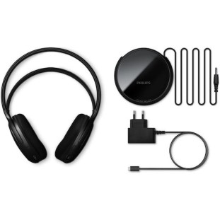Philips SHC5200M2/12 Ασύρματα / Ενσύρματα Over Ear Ακουστικά Μαύρα
