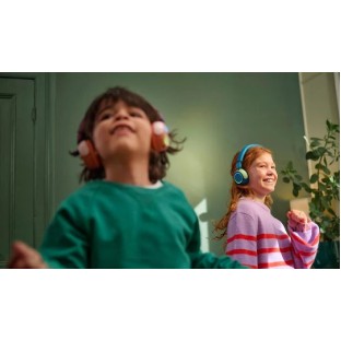 Philips TAK2000CT Ασύρματα / Ενσύρματα Παιδικά On Ear Ακουστικά με 2 ώρες Λειτουργίας Μπλε