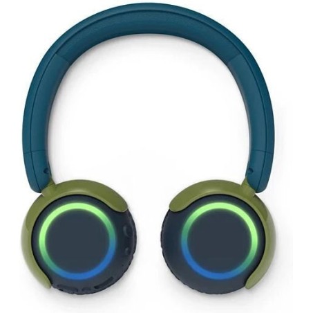 Philips TAK2000CT Ασύρματα / Ενσύρματα Παιδικά On Ear Ακουστικά με 2 ώρες Λειτουργίας Μπλε